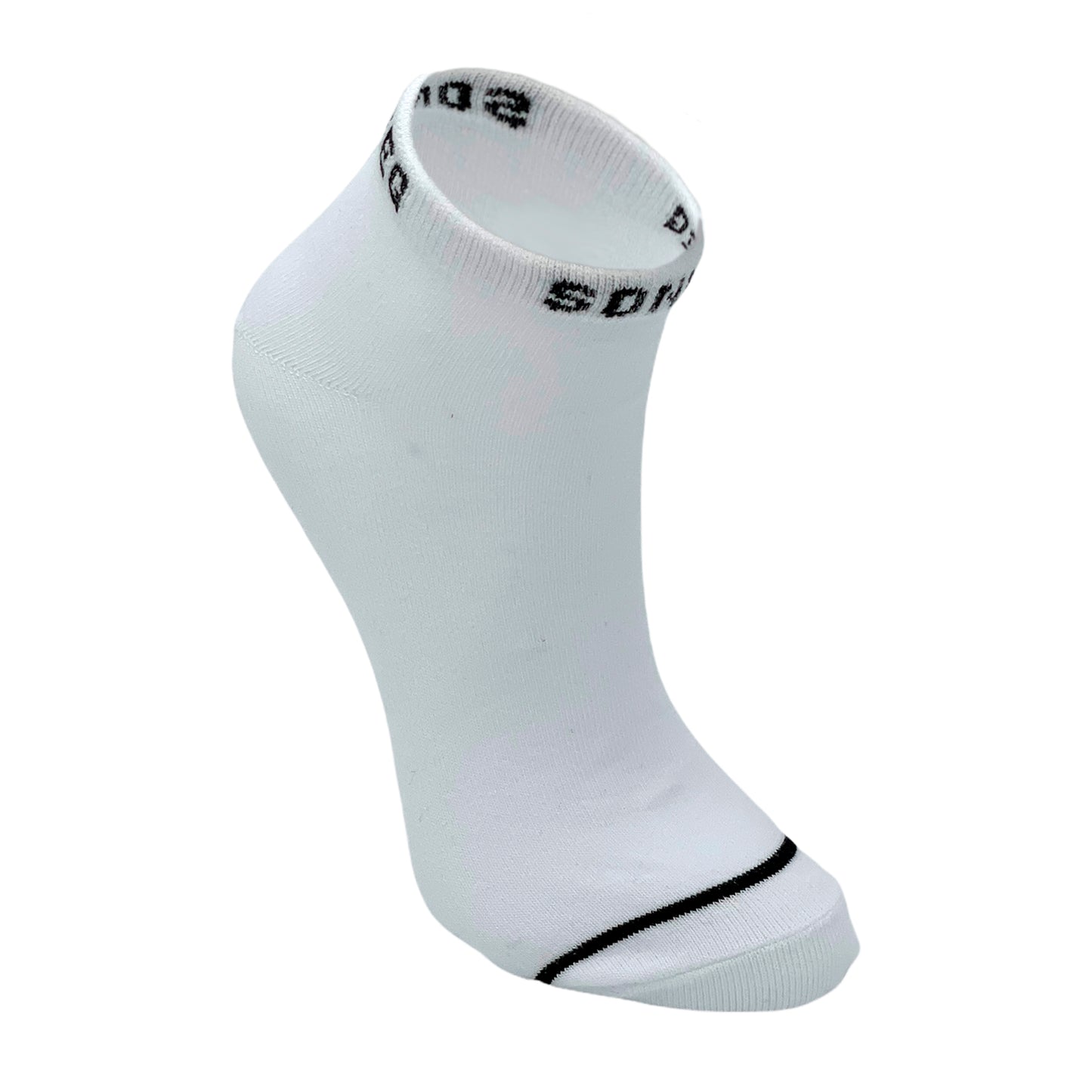 White unisex, fashionable, low cut sports and casual Socks - pack of 5 and 10 pairs
