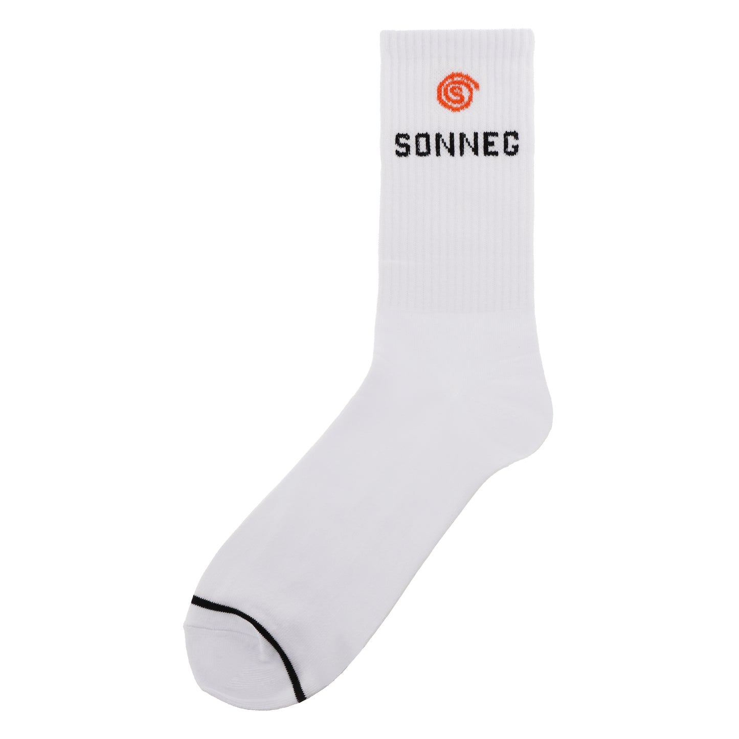 White unisex, fashionable, high, crew, casual and sports socks - 5 and 10 pairs pack