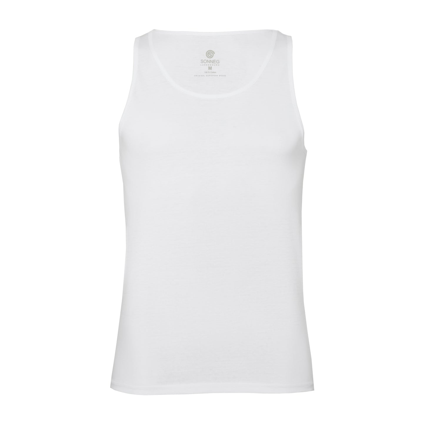 White, body fit premium tanktops – pack of 2 or 4