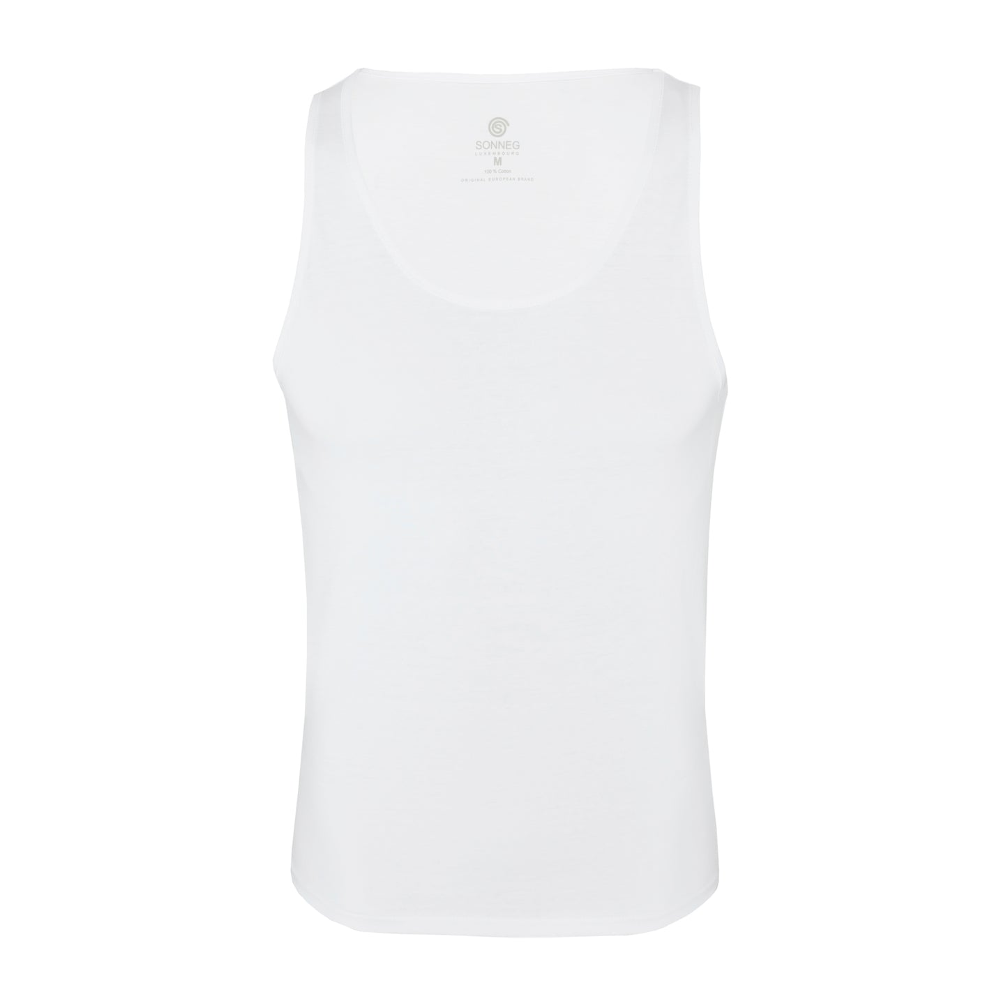 White, body fit premium tanktops – pack of 2 or 4