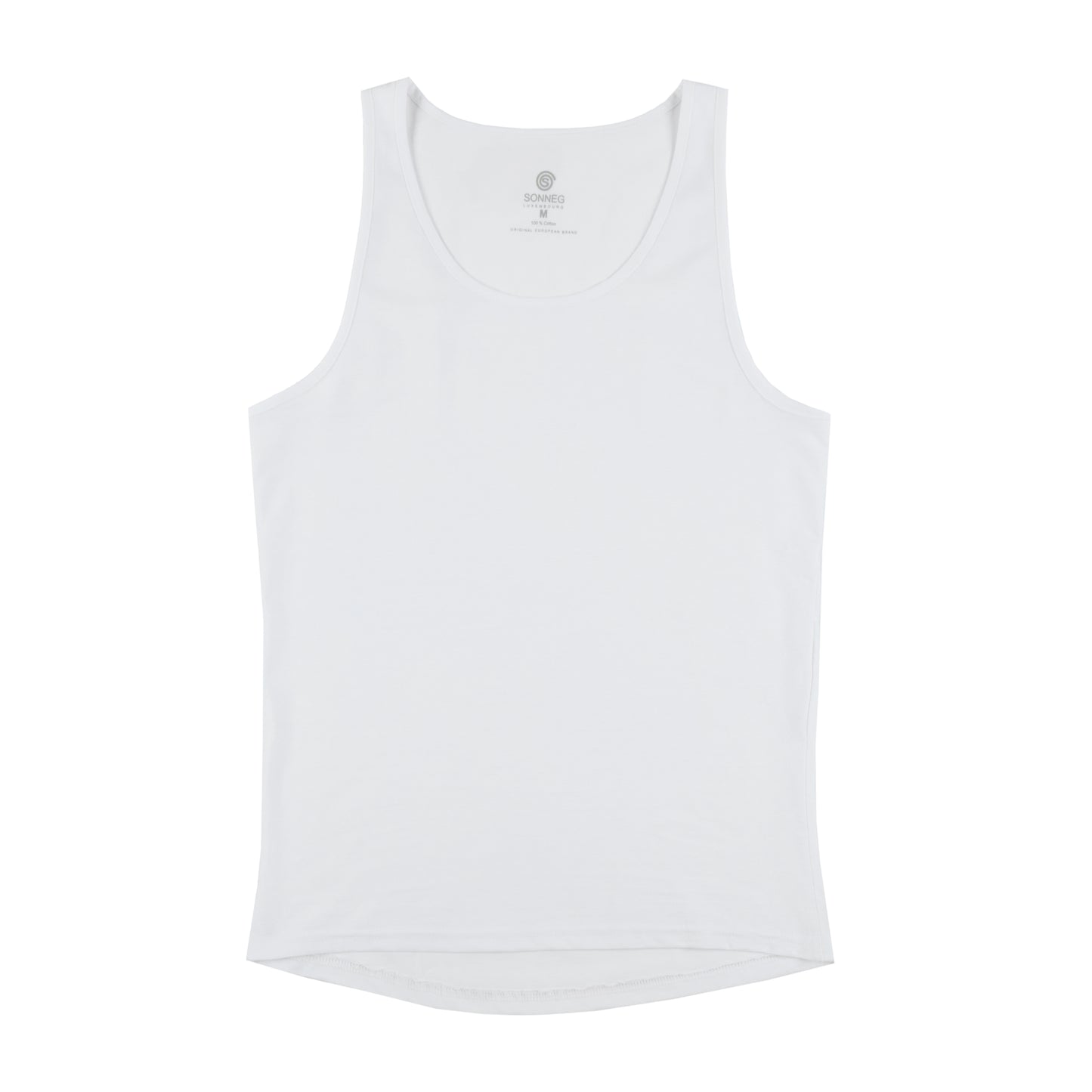 White, body fit premium tanktops – pack of 2 or 4