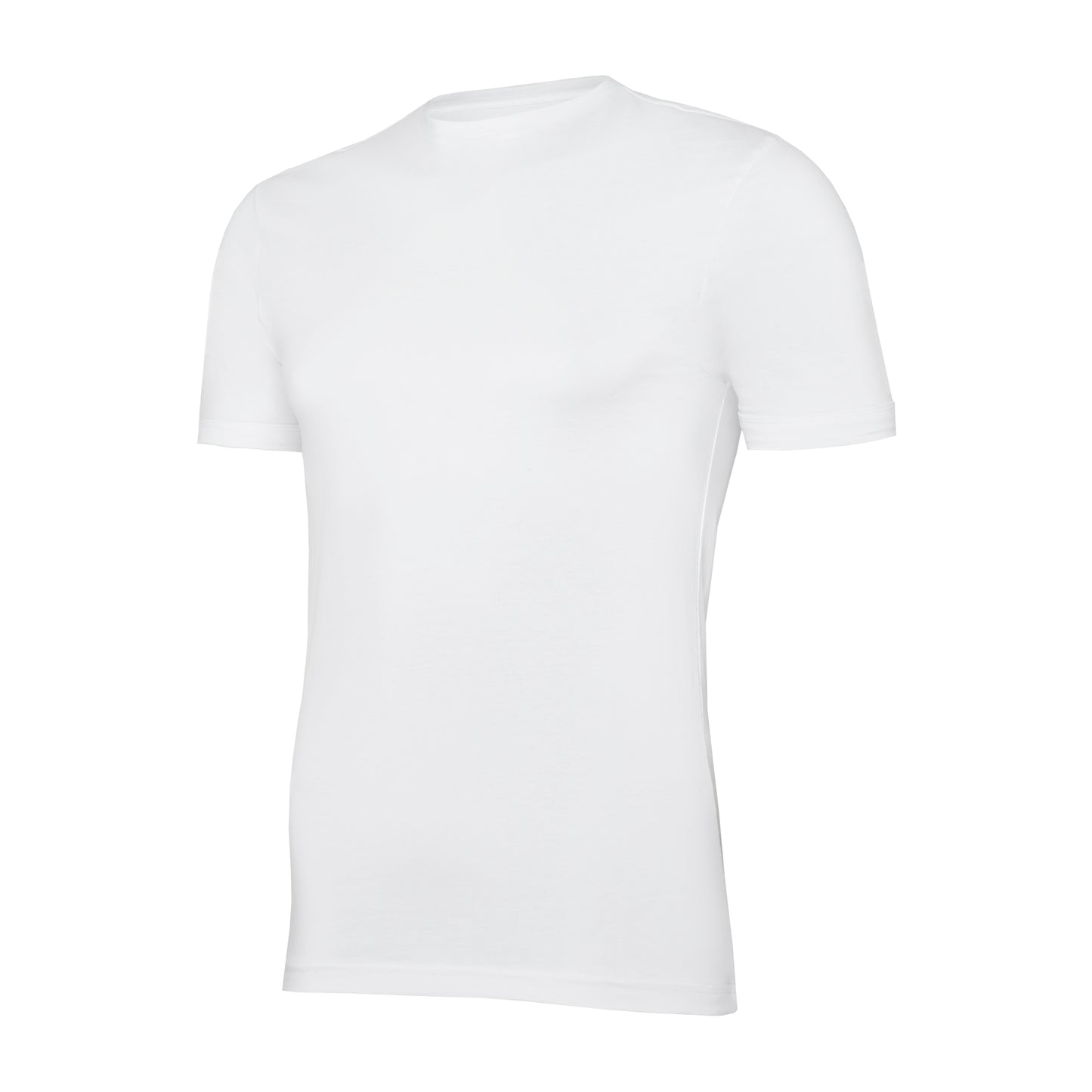 Round tight neck, white, slim fit, T-shirt – pack of 2 or 4 tees