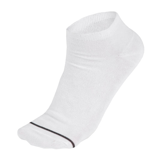 White unisex, fashionable, low cut Socks - pack of 3 or 6 pairs