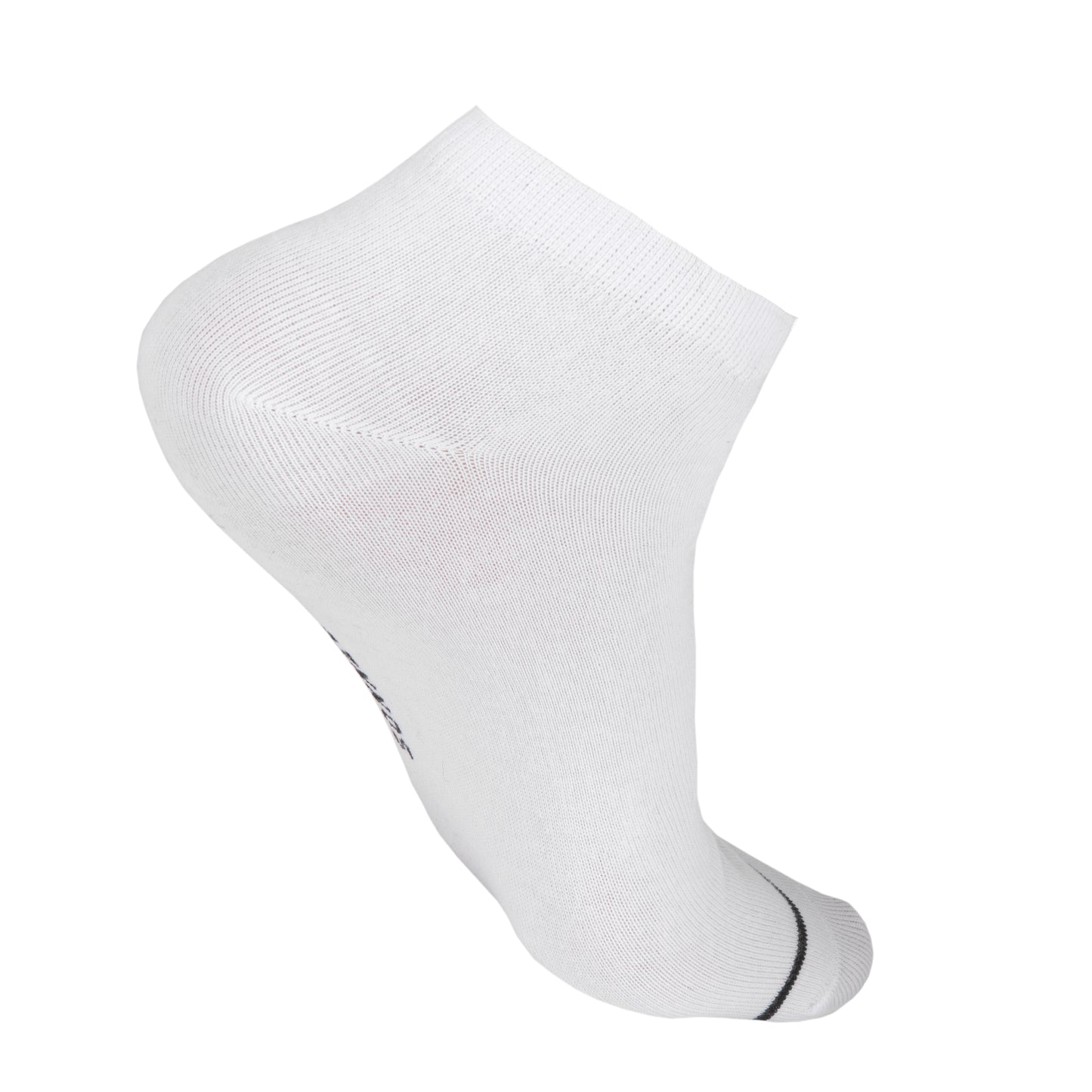 White unisex, fashionable, low cut Socks - pack of 3 or 6 pairs