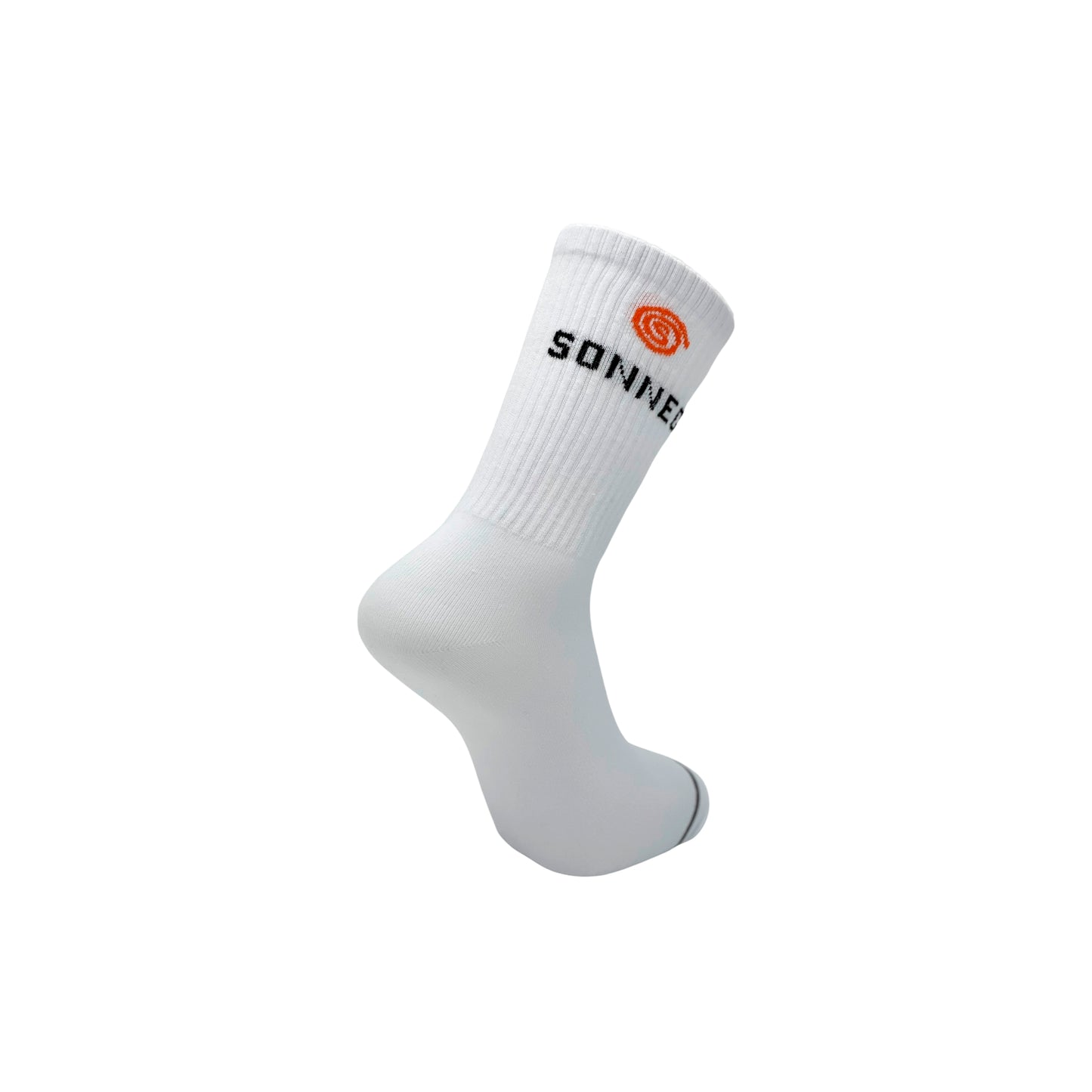 White unisex, fashionable, high, crew, casual and sports socks - 5 and 10 pairs pack