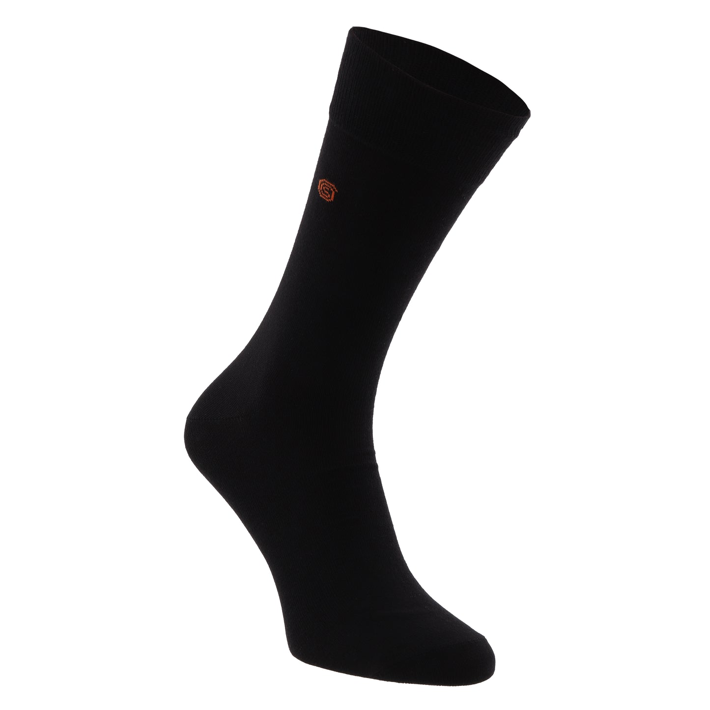 Chaussettes super noires hautes, affaires, classiques, mi-mollet - pack de 5 et 10 paires