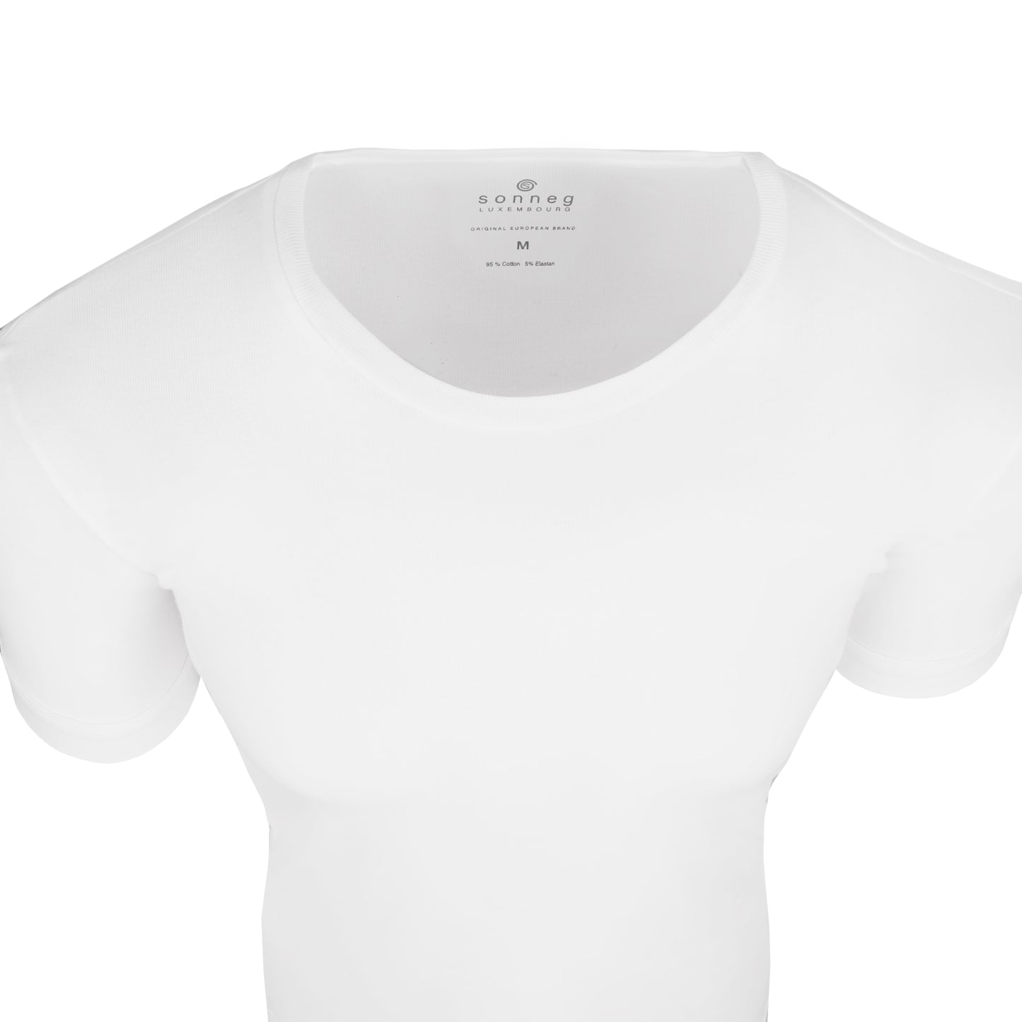 Round neck white T-shirt for men – pack of 2 or 4 tees