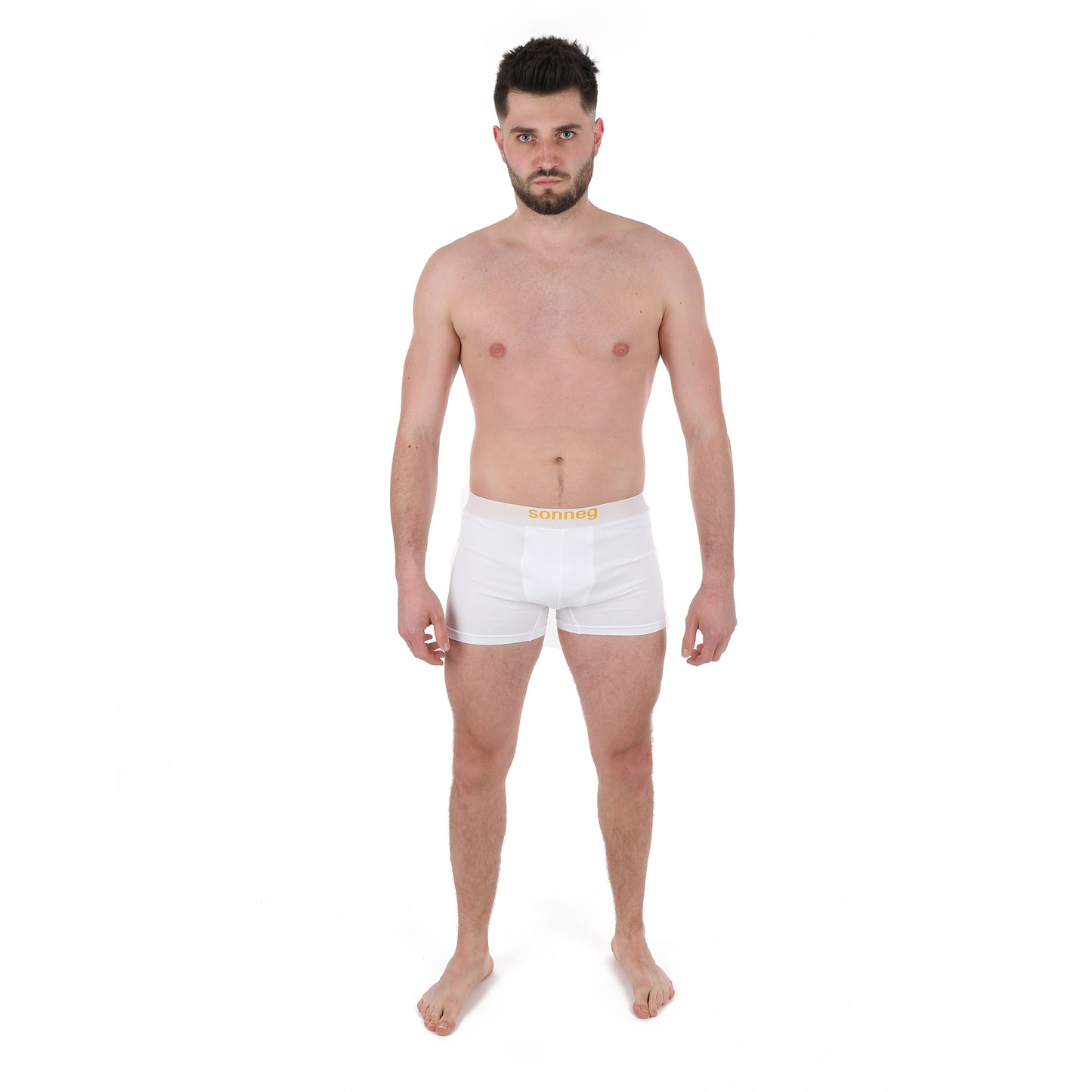 Mehrfarbige boxer brief für herren – 3er- oder 6er-Pack (Weiß, Grau, Schwarz)