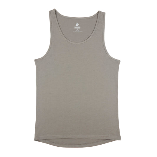 Ash grey, body fit premium tanktops – pack of 2 or 4