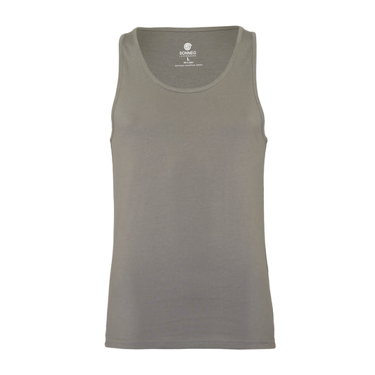 Ash grey, body fit premium tanktops – pack of 2 or 4